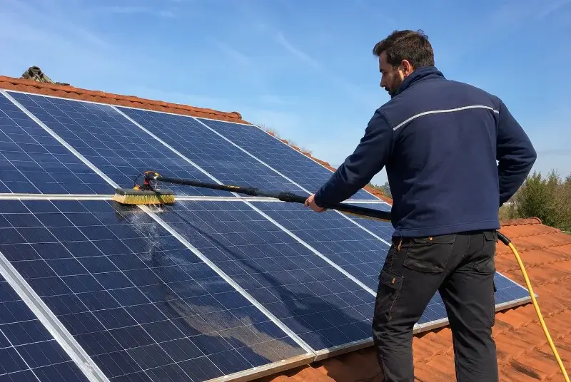 Nettoyage et entretien de panneaux solaires à Sévignacq